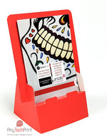 Load image into Gallery viewer, Red A6 Leaflet Holders Pack of 10, 25, 50