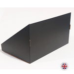 Load image into Gallery viewer, Large Black Cardboard POS Counter Top Unit CDU - 20Inch Wide