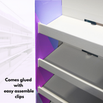 Load image into Gallery viewer, Custom Printed Cardboard 5 Shelves Floor Stand Retail Display Unit FSDU