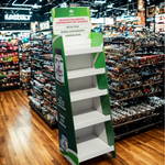 Load image into Gallery viewer, Custom Printed Cardboard 5 Shelves Floor Stand Retail Display Unit FSDU