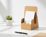 Load image into Gallery viewer, Eco-friendly Craft Brown Cardboard Business Card Holder