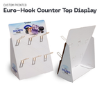Load image into Gallery viewer, Custom Printed Euro Hook Counter Top Display Unit CDU