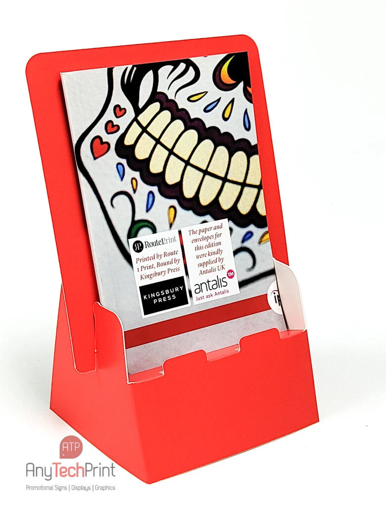 Red A6 Leaflet Holders Pack of 10, 25, 50