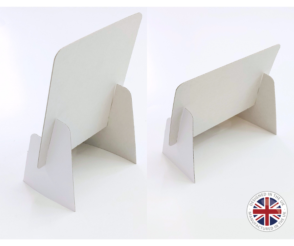 White Cardboard A6 (4"x6") Leaflet Holders