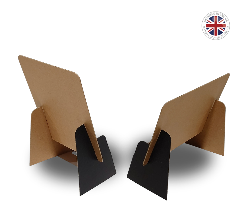 Black Cardboard A6 (4"x6") Leaflet Holders