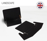 Load image into Gallery viewer, Black Cardboard A6 (4"x6") Leaflet Holders