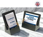 Load image into Gallery viewer, Black Cardboard A6 (4"x6") Leaflet Holders