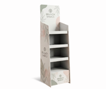 Load image into Gallery viewer, Custom Brand Printed Cardboard 4 Shelves Floor Stand Display Unit